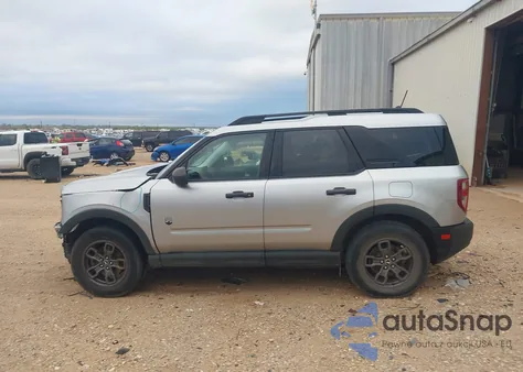 2022 Ford Bronco Sport Big Bend из США, поврежденный, VIN 3FMCR9B67NRD28625